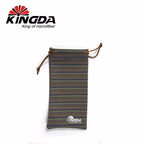 Bolso impreso logotipo personalizado de la bolsa de la microfibra de las gafas de esquí de las gafas de esquí