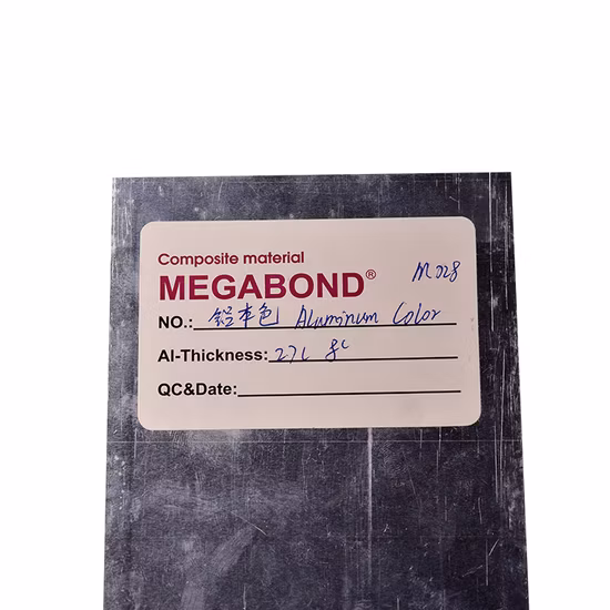 Placa de fábrica Decoración exterior ventilada Chapa de revestimiento exterior Material de construcción de aluminio